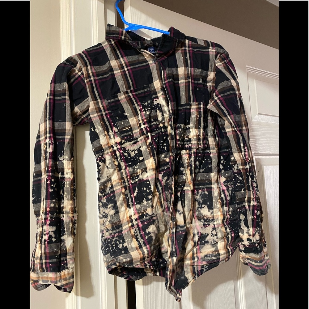 3 for $15 Tie Dye button up blouse
